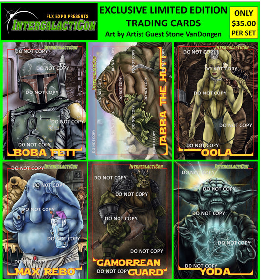 Exclusive "Star Wars" Trading Card Set